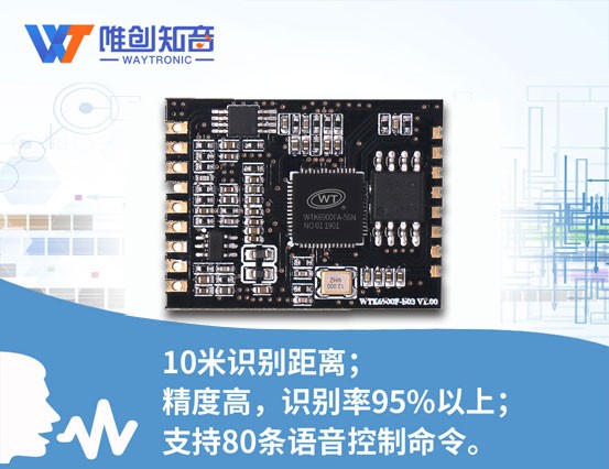 WTK6900F-B03语音识别模块，离线语音识别方案